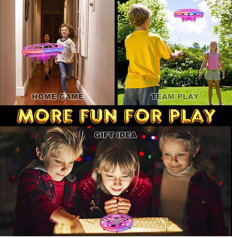 Thumbnail: Kids Mini UFO helicopter Drone 