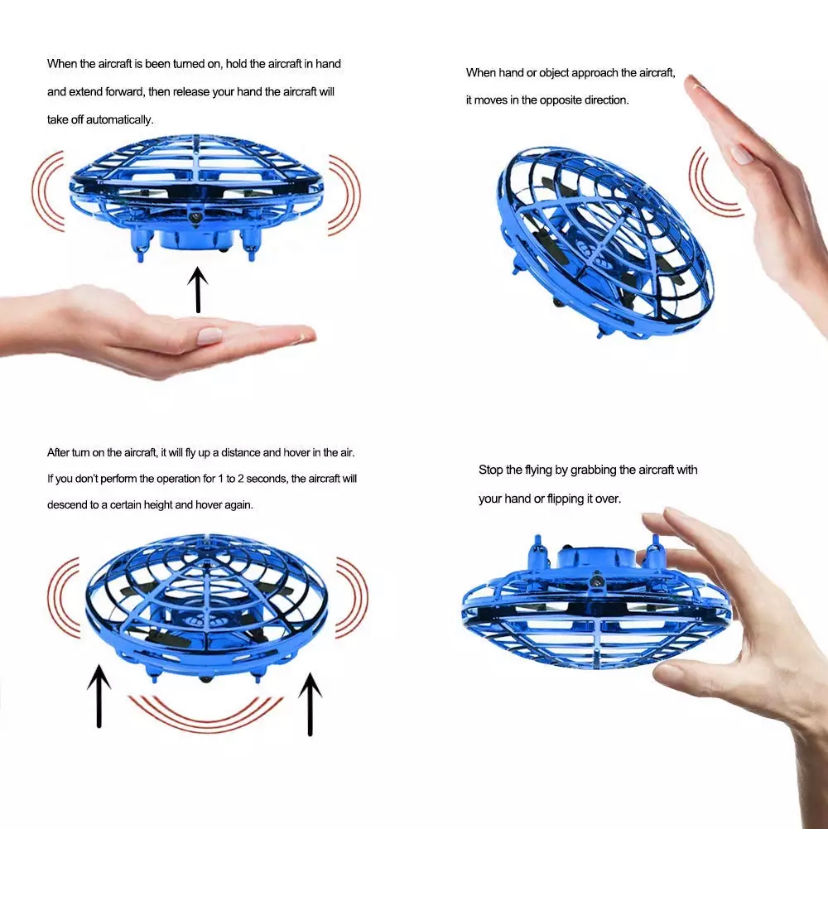 Thumbnail: Kids Mini UFO helicopter Drone 