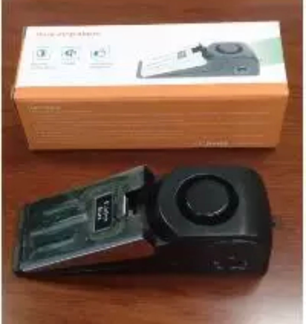 Thumbnail: Home Security Door Wedge/Stop Alarm 120dB