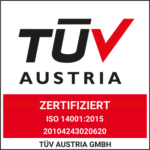 ISO 14001 Umweltmanagement-Zertifizierung der Lechner GesmbH durch TÜV Austria