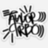 TAYLOR TRBO" LOGO STICKER