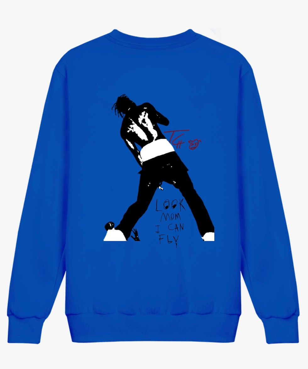 Miniatura: Sudadera de Travis Scott con la utopía de Chris