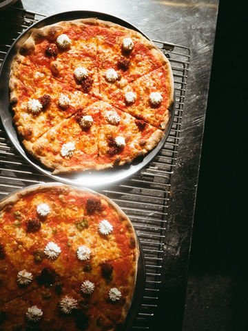 Patio Pizza at Clf Art Lounge Pop Up