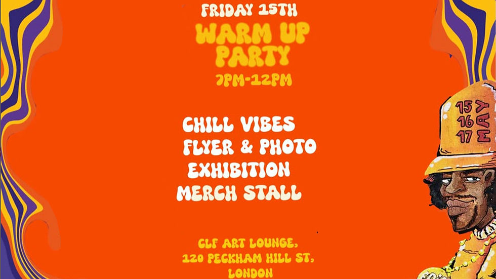 HIP HOP FESTIVAL WARM UP PARTY