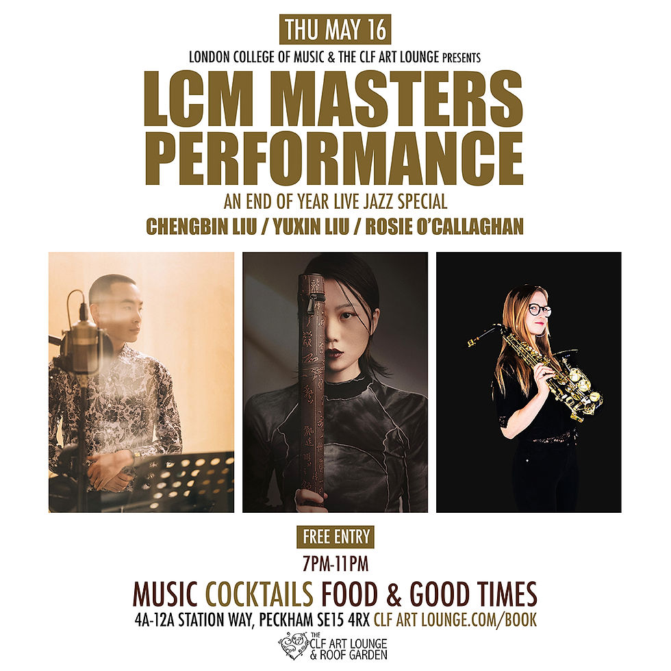 LCM Masters Performance, An End of Year Live Jazz Special