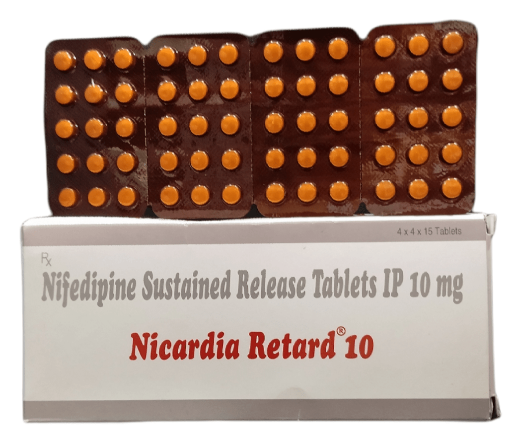 NICARDIA RETARD 10
