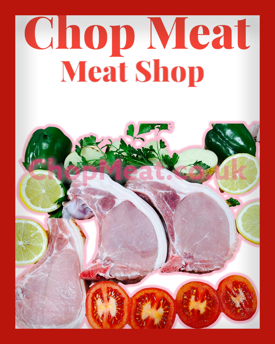 PORK CHOPS per/kg