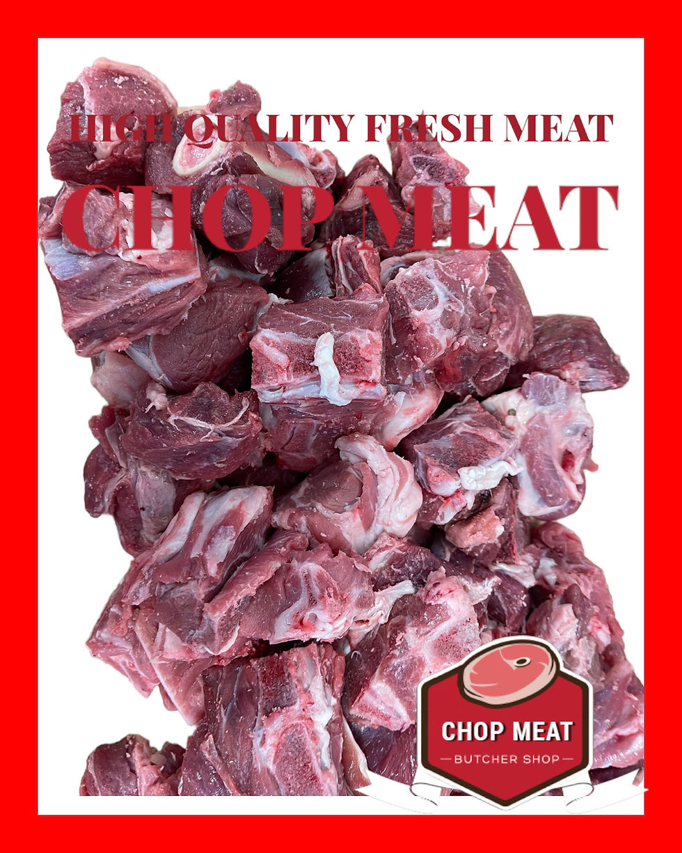Thumbnail: GOAT MEAT (DICED) per kg