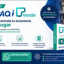 🚀 CONTPAQi Vende evoluciona: ahora tu inventario también trabaja para ti (y sin pagar extra)