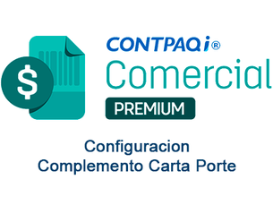 Configuración de complemento carta porte en CONTPAQi Comercial Premium