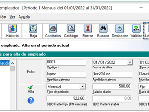 Identificar empleados activos en el escaneo de CSF en CONTPAQi Nóminas