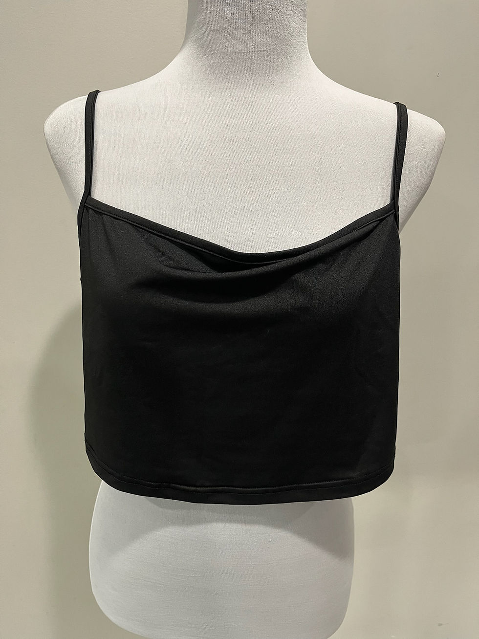Women’s Black Crop Top