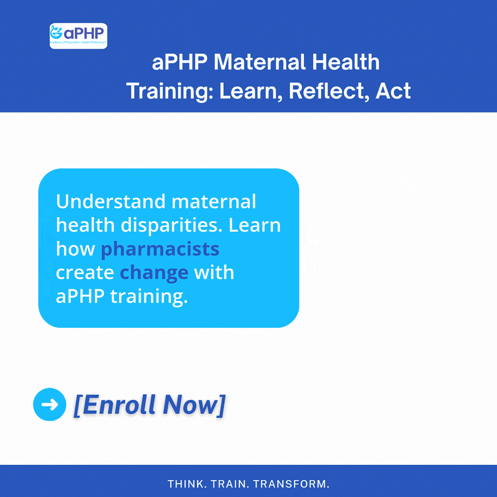 Pregnant woman smiling, highlighting pharmacist training to address maternal health disparities in Black and Native communities.