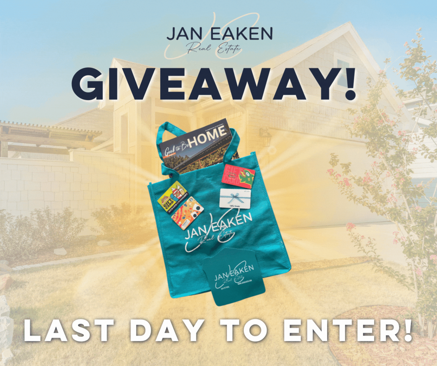 Branded bag and Giveaway for Real Estate