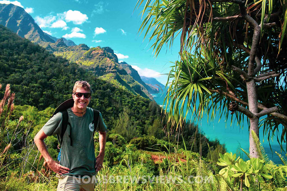 Hiking the Kalalau Trail in Kauai Hawaii