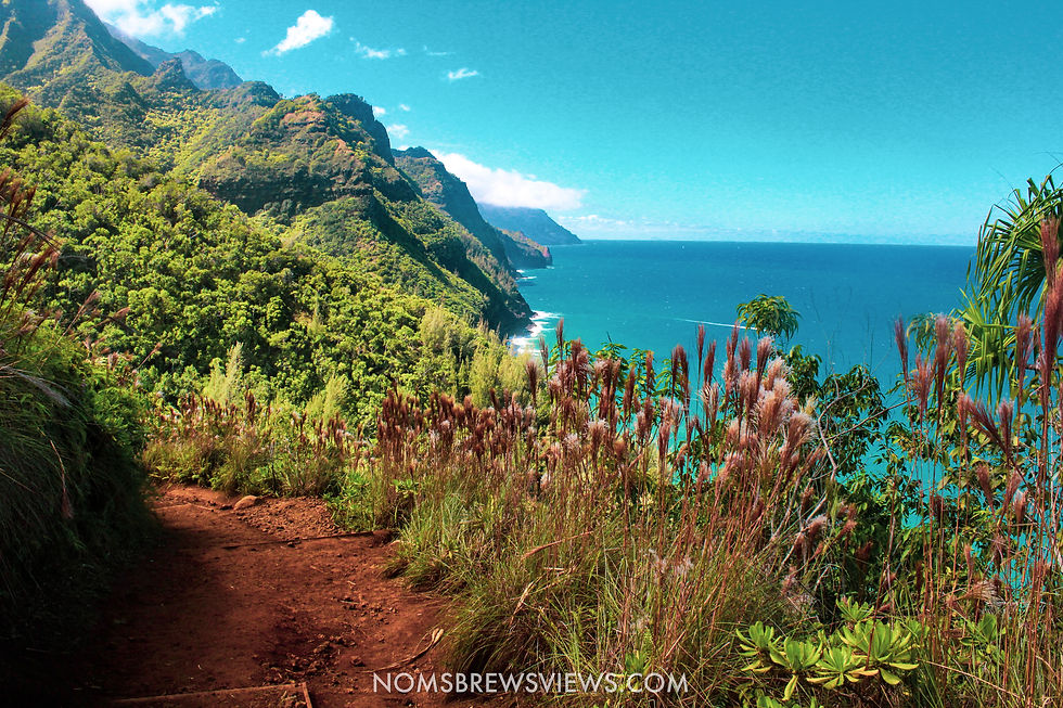 Hiking the Kalalau Trail in Kauai Hawaii