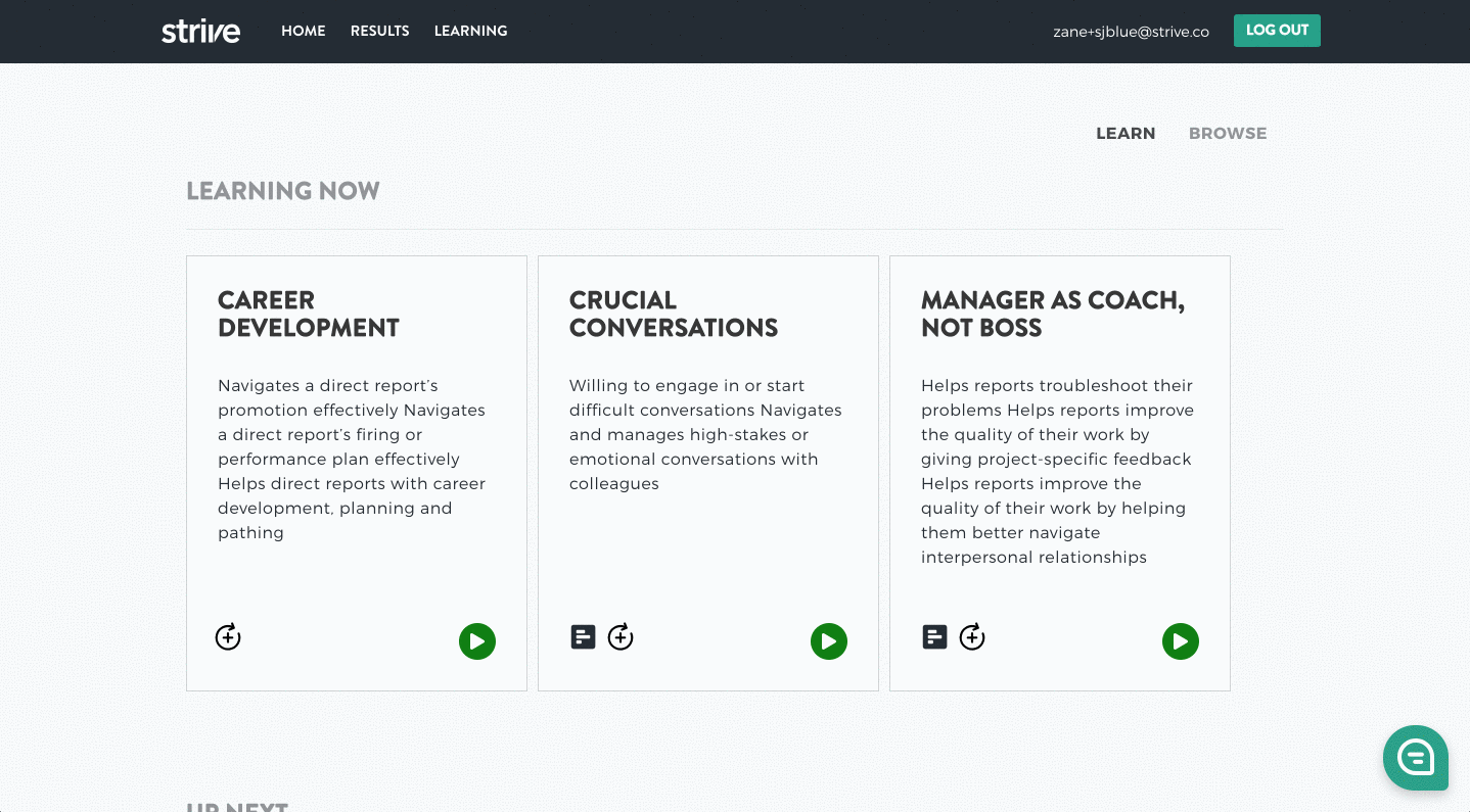 learning hub - 1. add skills to your lea