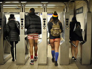 The Anatomy of Freedom: Breeze's No Pants Subway Ride