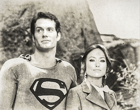 SUPERMAN VINTAGE PHOTO