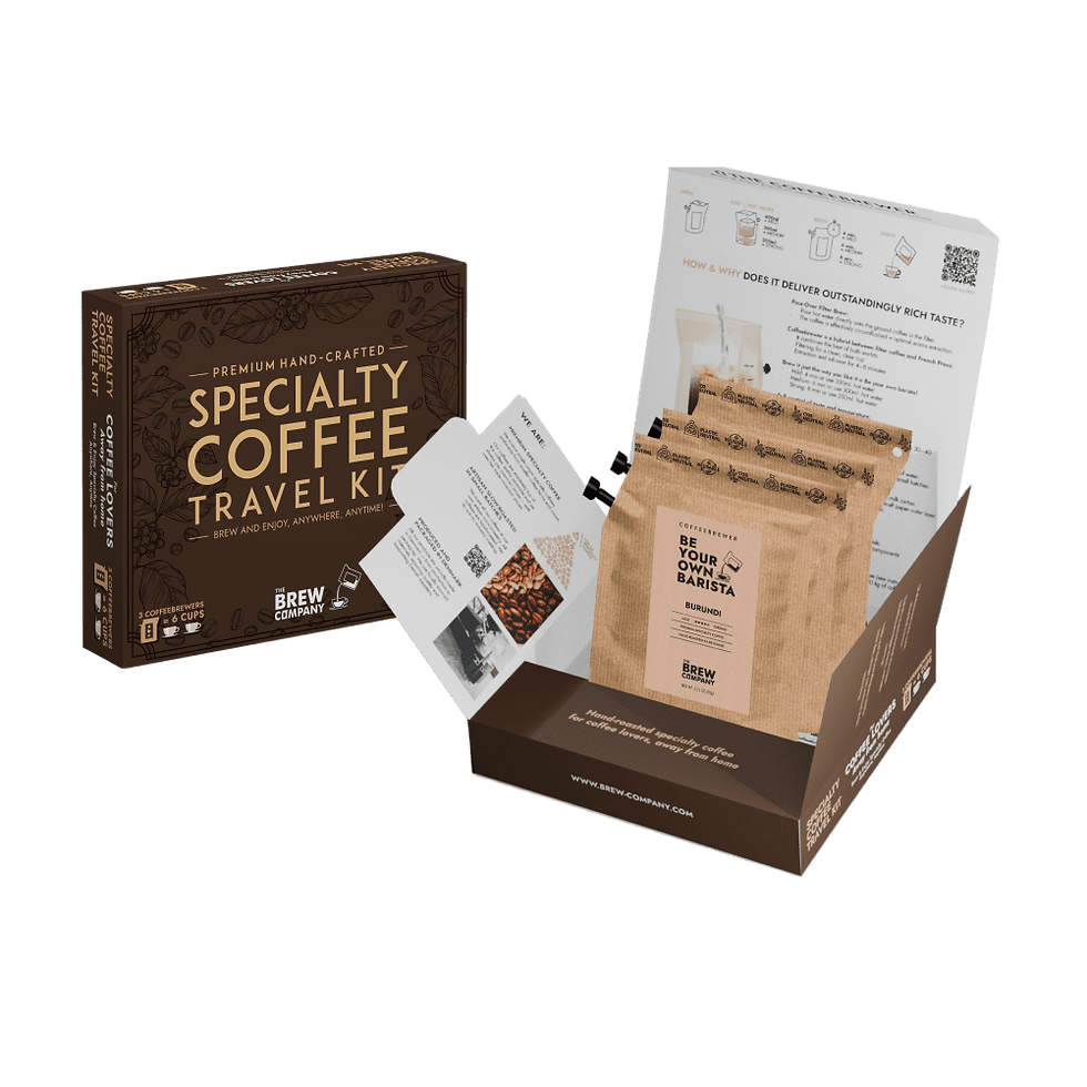 Thumbnail: SPECIALTY COFFEE TRAVEL KIT 3 PCS GIFT BOX