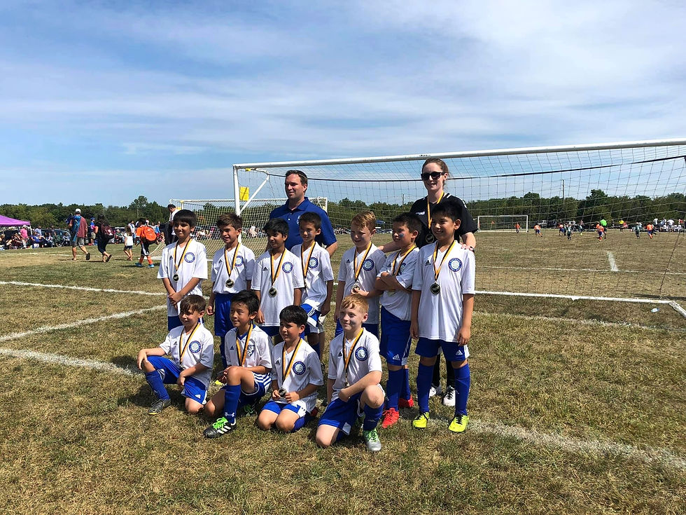 Me & one of my boys team winning the tournament