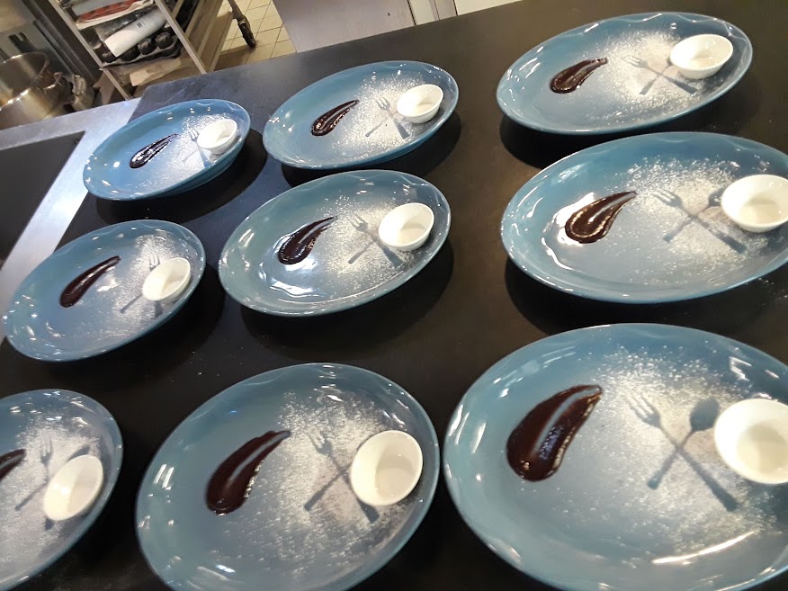 Arranged Food and Objects