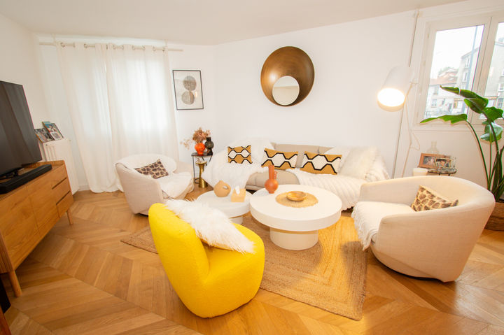 Peinture ; parquet ; bois ; design ; mobilier ; rénovation ; murs ; maçonnerie ; plafond ; cuisine ; spots ; entrée ; salle de bain ; lumière ; appartement ; maison ; plomberie ; rendez-vous ; entrepreneur
