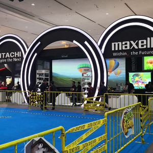 Hitachi Maxell Exhibition Booth