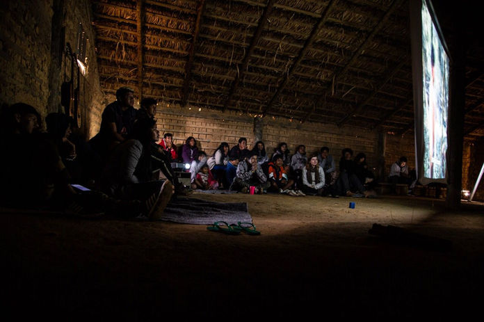 Oficina de formação audiovisual para o povo Mbyá-Guarani