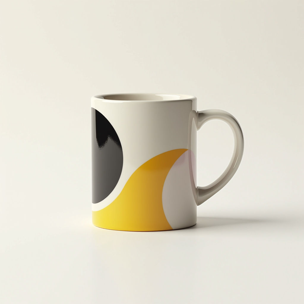 CMYK Accent Mug