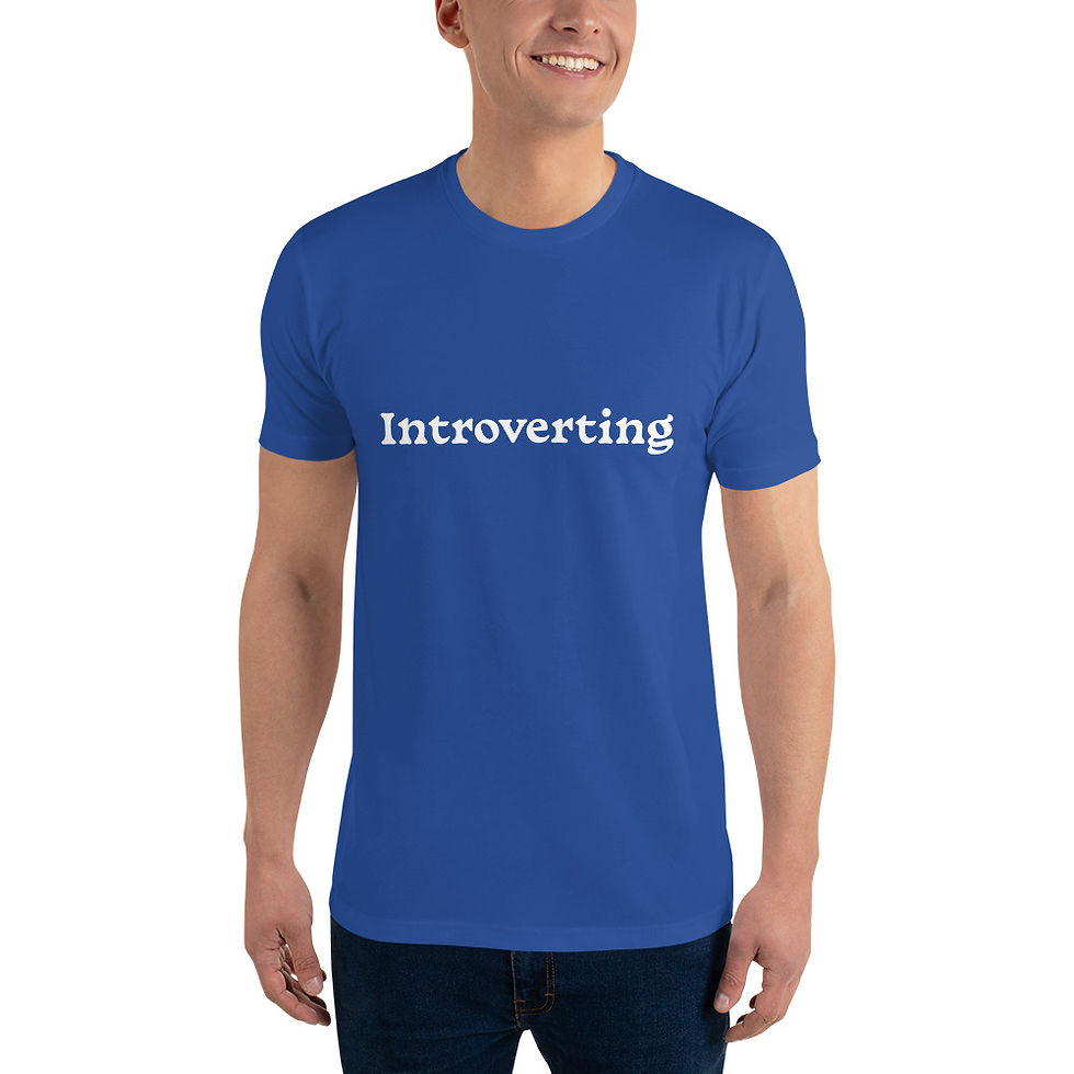 Thumbnail: Introverting - Next Level T-Shirt