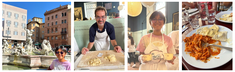 Piazza Navona and Cooking Class