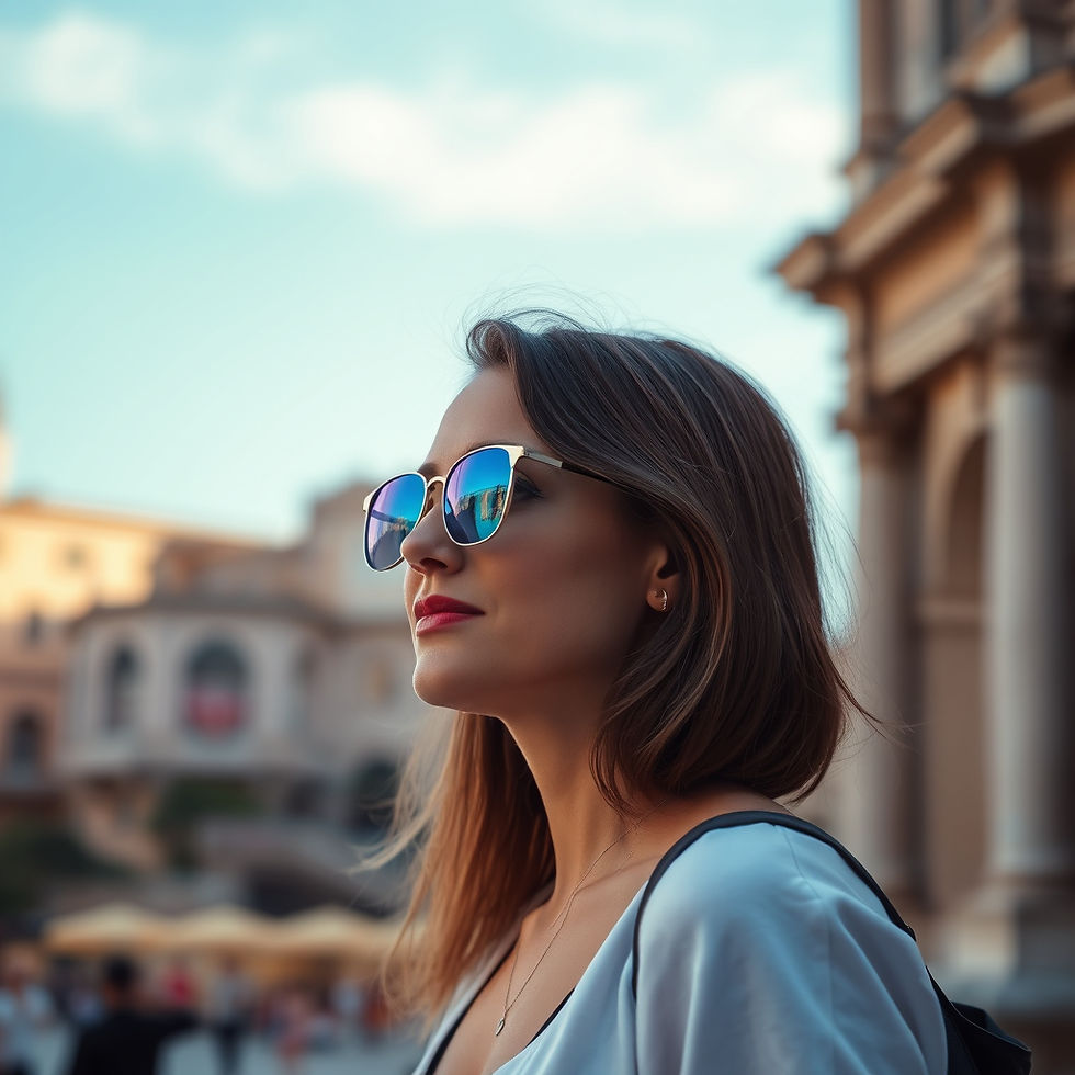 women wearing polarized sunglasses