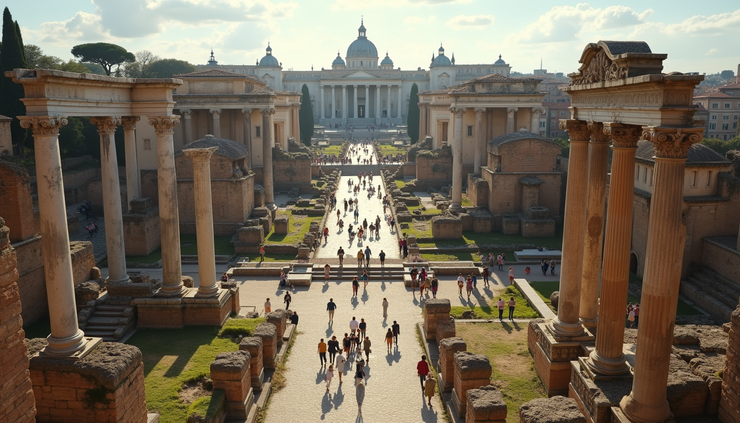 Roman Forum ruins