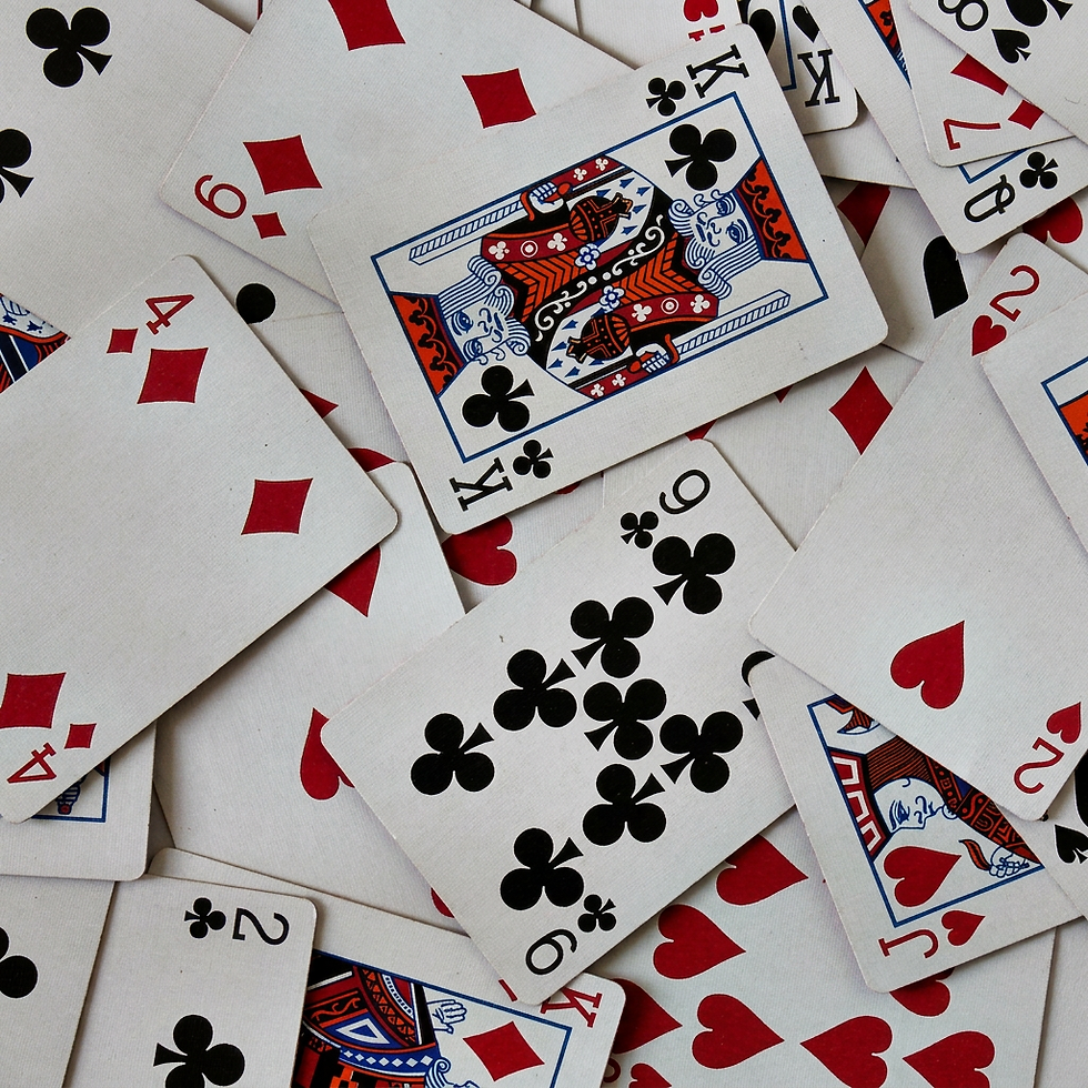 playing cards