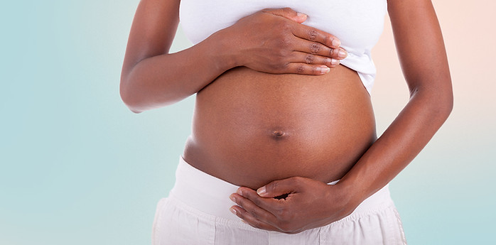 Pregnant belly