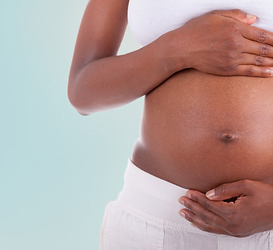 Pregnant belly