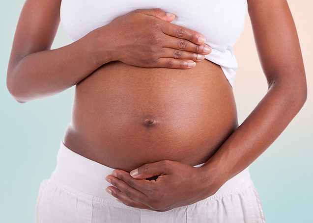 Pregnant belly