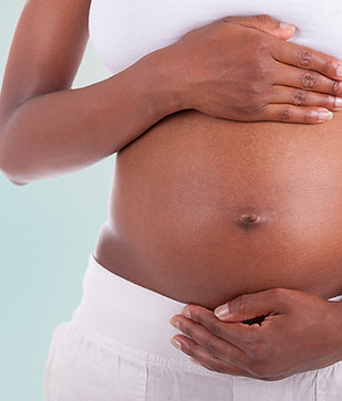 Ventre de femme enceinte