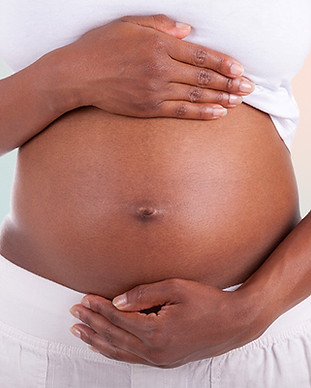 Pregnant belly