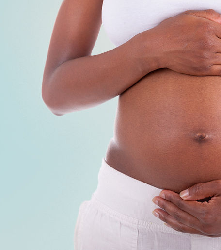 Pregnant belly