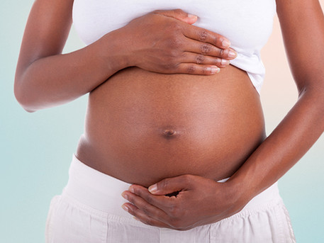 Pregnant belly