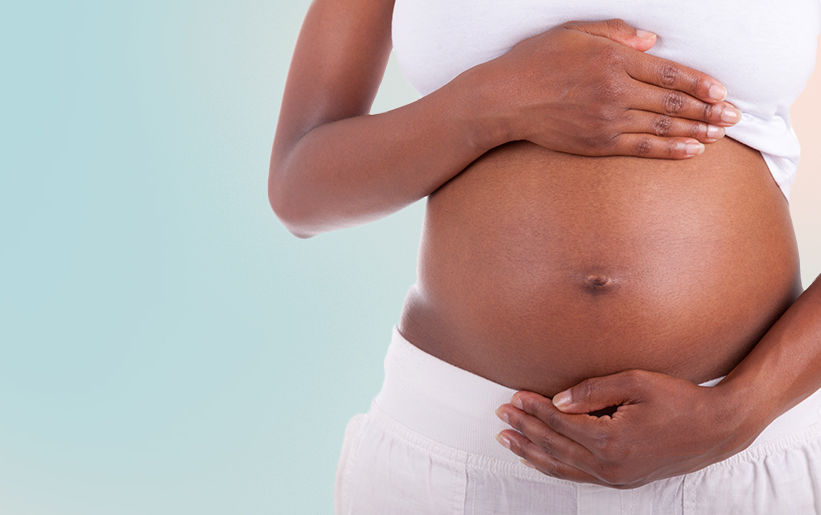 Pregnant belly