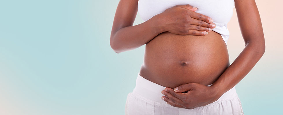 Pregnant belly