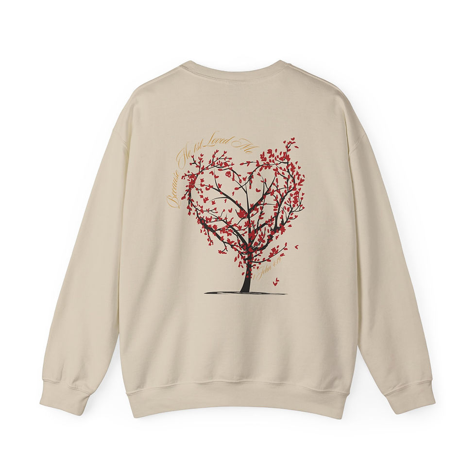 Thumbnail: Operation KB: Love, Heavy Blend Crewneck Sweatshirt