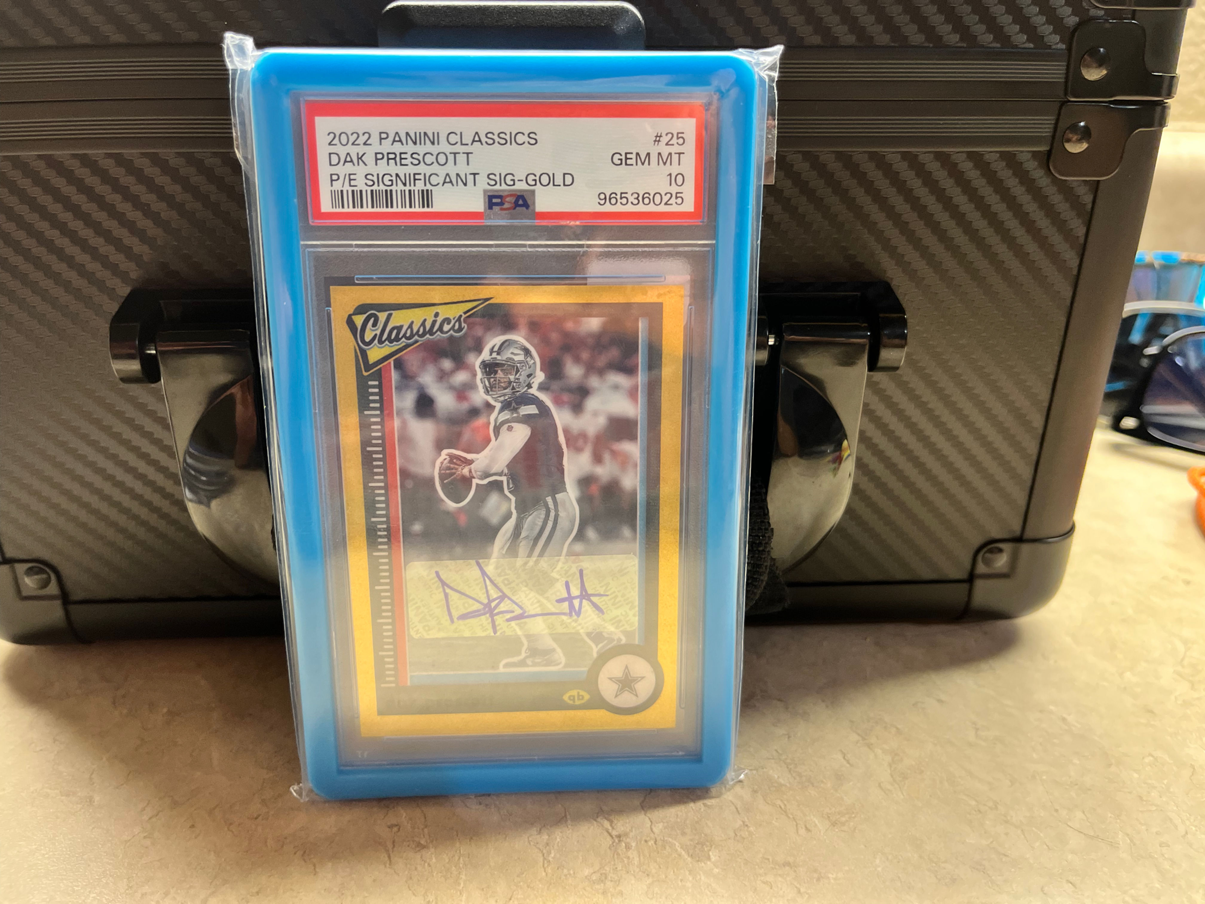 Dak Prescott Panini Classic /5  jersey #  POP 1 