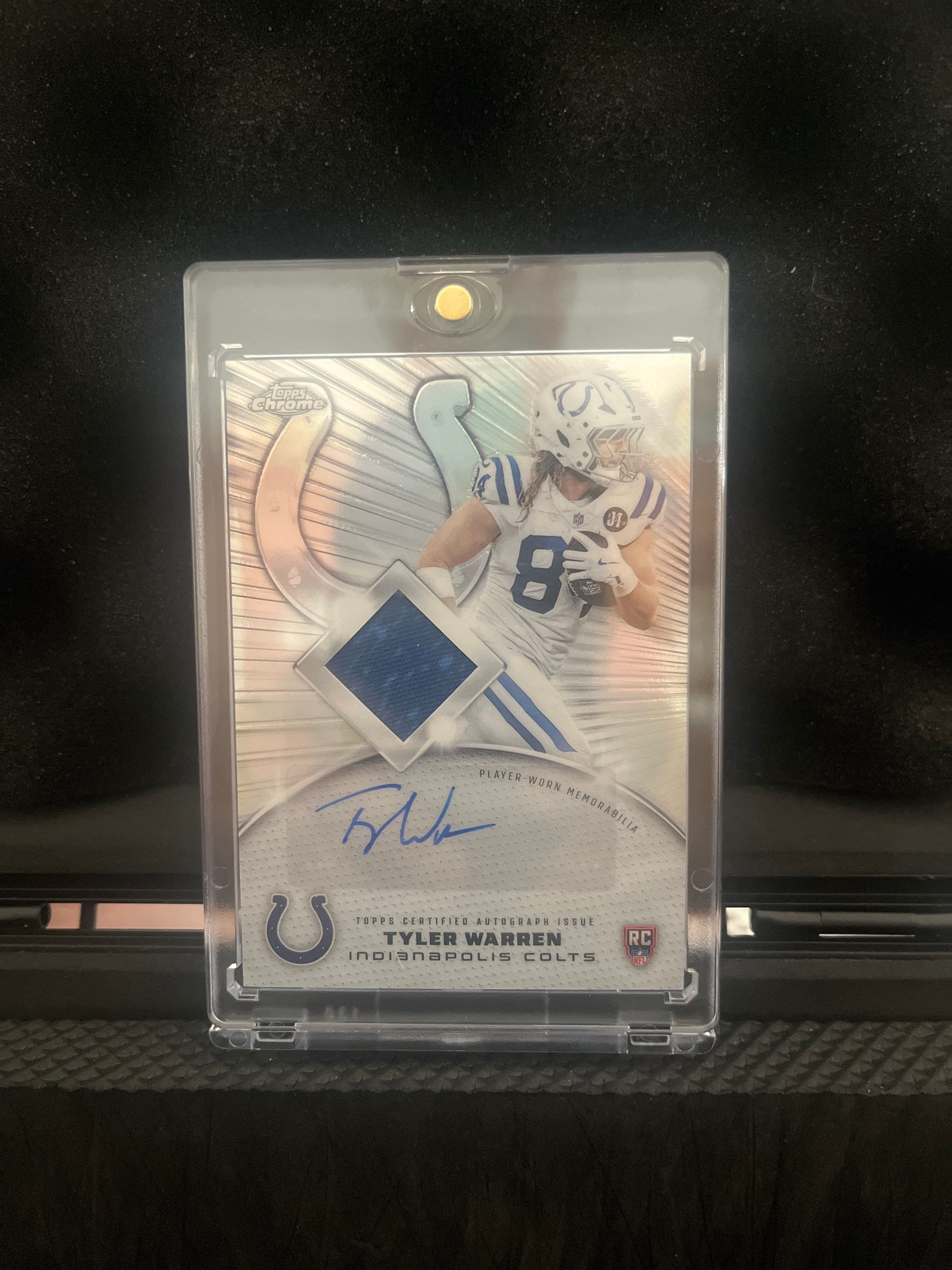 Tyler Warren Topps Chrome RPA 