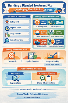 How We Build a Treatment Plan for Overlapping Mental Health Conditions: When OCD, Trauma, Insomnia, ADHD, or Autism Overlap