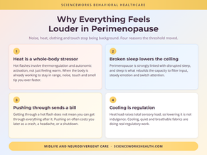 Perimenopause Sensory Overload: When Everything Feels Too Much