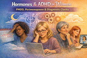 Hormones and ADHD in Women: PMDD History, Perimenopause, and Diagnostic Clarity